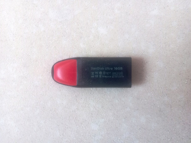 Продам USB-флешкарту SanDisk Ultra 16Gb Севастополь - изображение 1