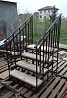 Наружные лестницы с деревянным покрытием Лобня
