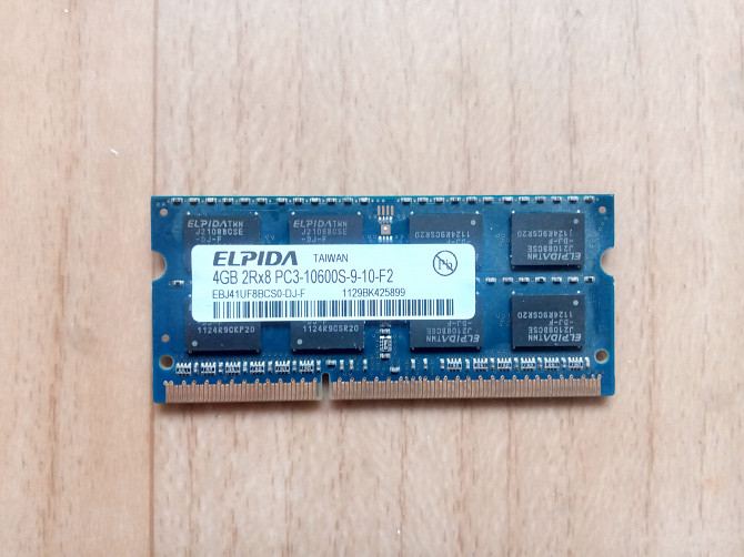 Продам оперативную память SODIMM Elpida 4GB Севастополь - изображение 1