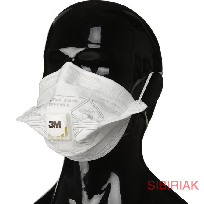 Продаем респираторы 3М 9161v Новосибирск - изображение 1