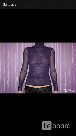 Водолазка новая northland италия 44 46 s m сетка стретч мягка фиолетовая сиреневая тянется двойная ж Москва - изображение 1