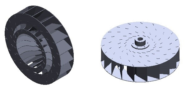 Рабочее колесо для термокамеры Техтрон+, аналог Малоярославец - изображение 1