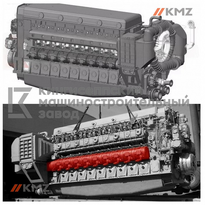 Выполнение работ по ремонту двигателя типа 58Д-4А (Русский дизель) Санкт-Петербург - изображение 1