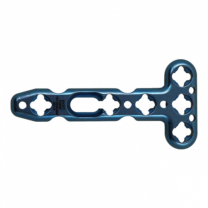 2, 4 мм Блокированная VA дорсальная Т-образная пластина дистального отдела лучевой кости Москва - изображение 1