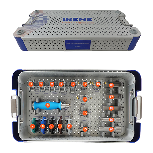 GX060000-A Hабор инструментов для эндопротезирования коленного сустава Unique (бокс С) Москва - изображение 1