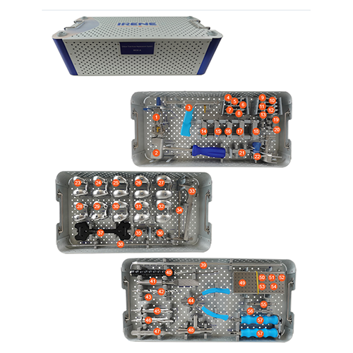 GX060000-A Набор инструментов для эндопротезирования коленного сустава Unique (бокс А) Москва - изображение 1