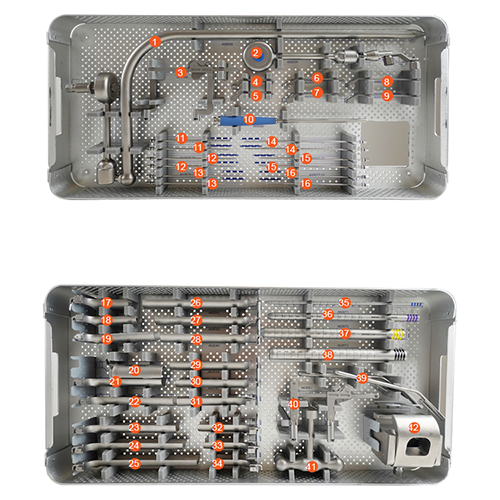 A61000 Набор инструментов для миниинвазивных поясничных межтеловых кейджей Москва - изображение 1