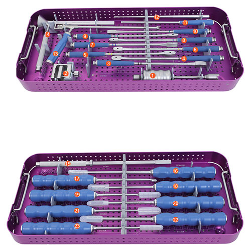 A41000 Набор инструментов для тороколюмбарных межтеловых кейджей PLIF Москва - изображение 1