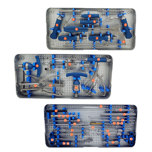 A44000 Набор инструментов MIS PLUS спинальная фиксация Москва - изображение 1