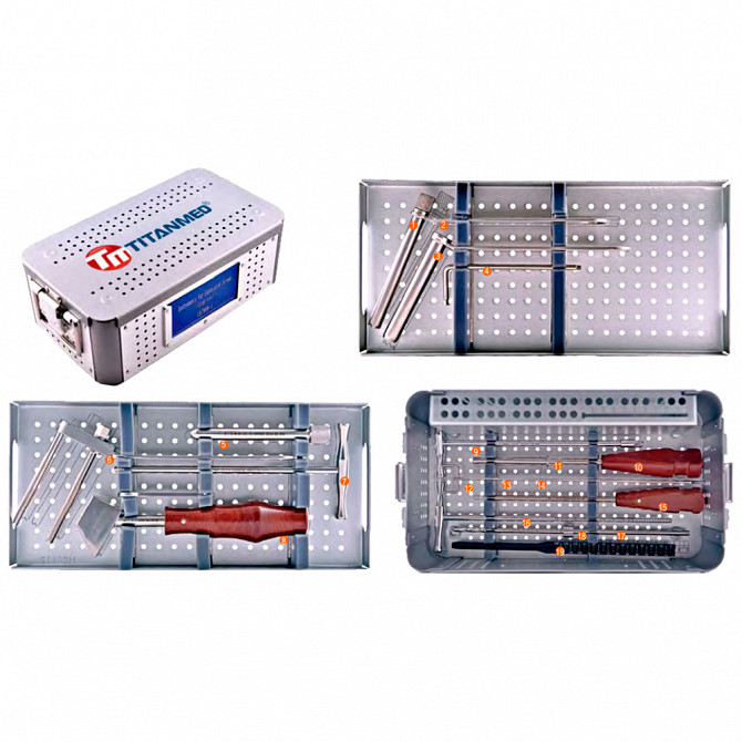 C07998 Комплект инструментов для установки канюлированных винтов Ф 7.3мм Москва - изображение 1