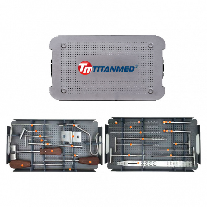 D25000 Комплект инструментов для установки тибиального штифта Москва - изображение 1