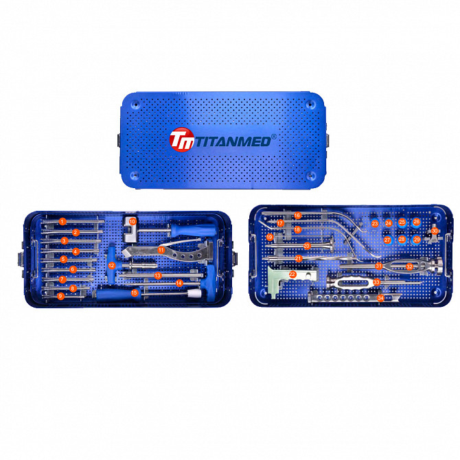 B10000 OPTIMA Комплект инструментов для установки бесцементной ножки эндопротеза Москва - изображение 1