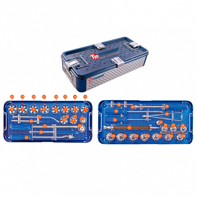 B09000 DIAMOND Комплект инструментов для установки эндопротезов Москва - изображение 1