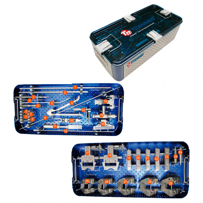 E01990 DIAMOND Комплект инструментов для эндопротезирования коленного сустава Москва - изображение 1