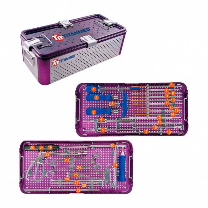 A27000 PLATINUM 5.5mm Комплект инструментов для установки транспедикулярной тораколюмбальной систем Москва - изображение 1