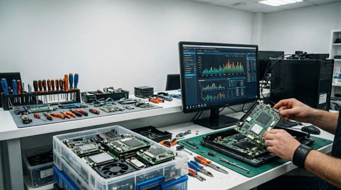 Ремонт компьютеров и ноутбуков на дому в Москве Москва - изображение 1