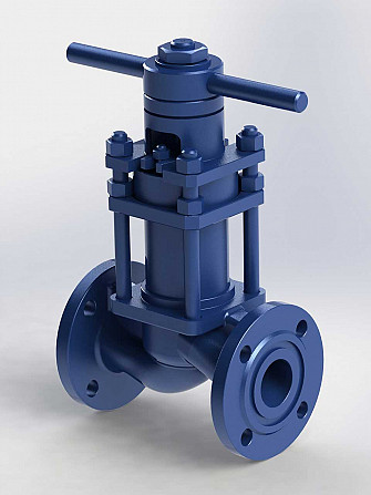 15нж66нж Клапан запорный сильфонный фланцевый Москва - изображение 1