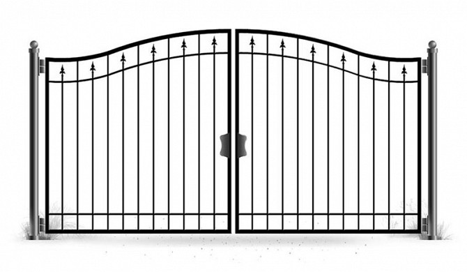 Металлические ворота Москва - изображение 1