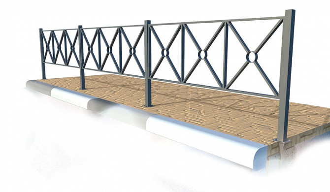Пешеходные ограждения Москва - изображение 1